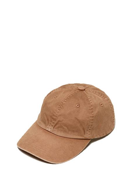 cappello product dyed finx chino uomo marrone chiaro AURALEE | A25AC06CPLIGHT BROWN